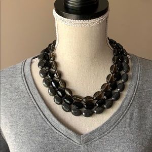 3 stand beaded necklace